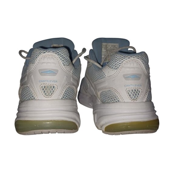 Avia Womens Sneakers Size 9.5 White Light Blue Running Walking Shoes - Picture 2 of 13